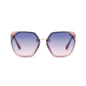 Quay Australia Gradient Sunglasses in Purple and Pink